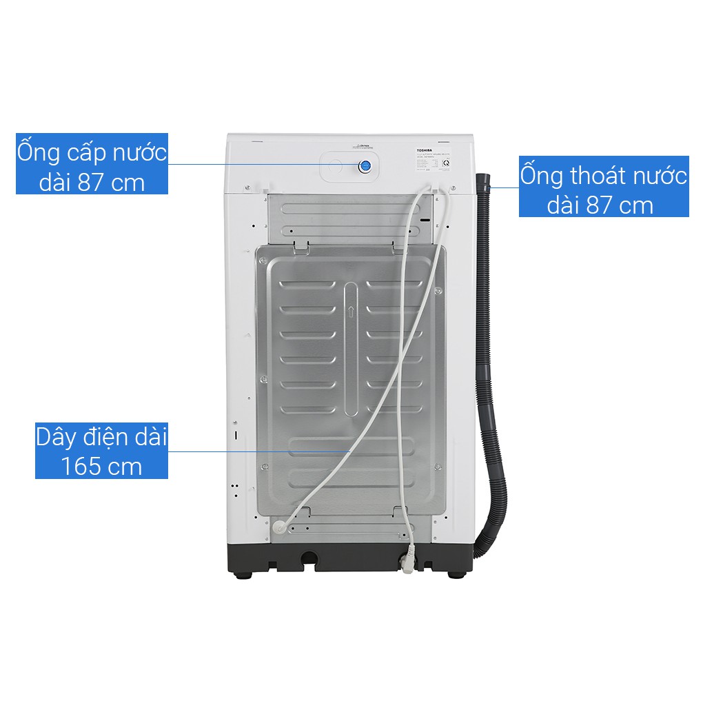Máy giặt Toshiba 7Kg AW-K800AV Mẫu Mới 2021 sản xuất tại Thái Lan- Hàng chính hãng