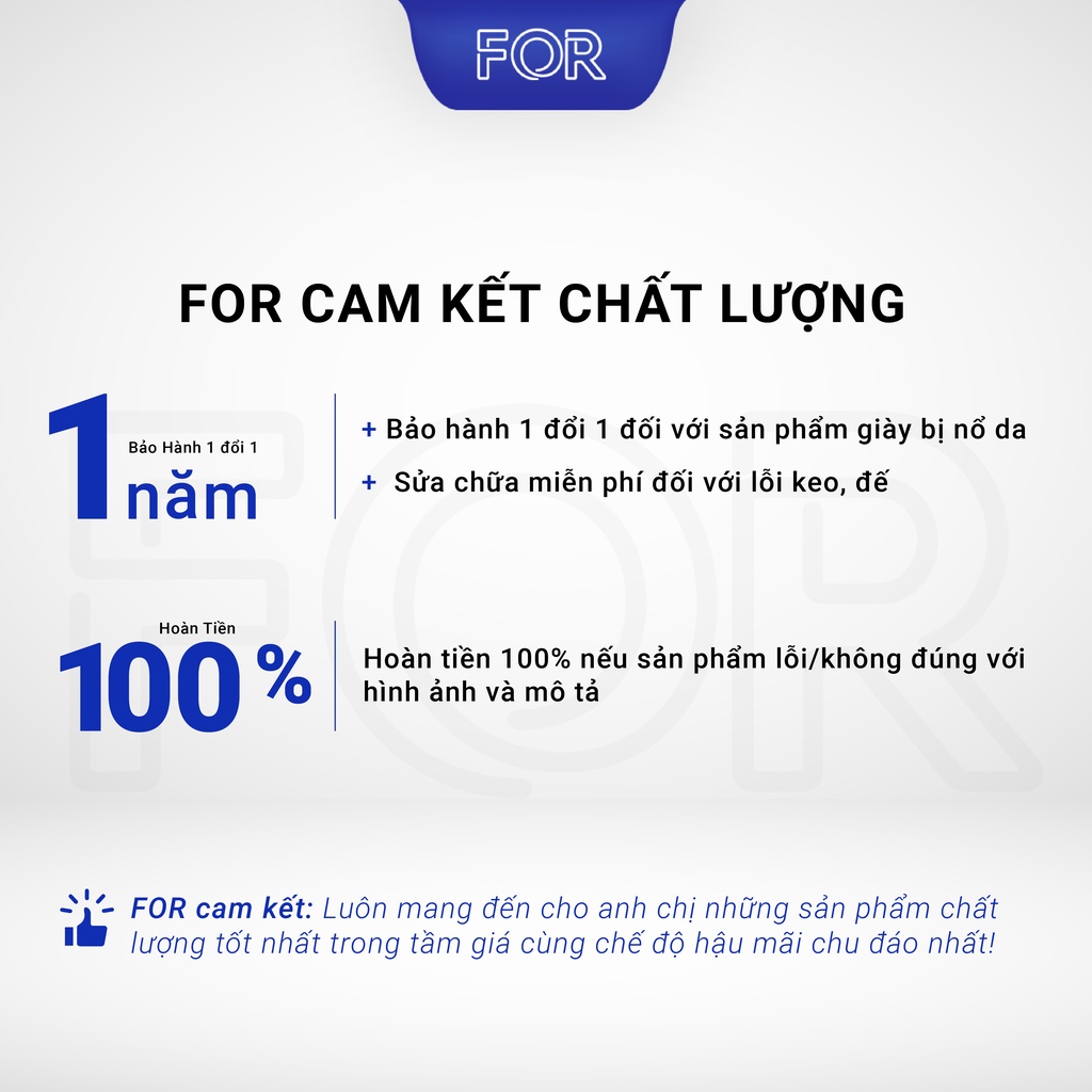 Giày lười nam FOR cao cấp thiết kế đai chuông sang trọng đế cao su siêu êm, bền chắc bảo hành 12 tháng TLF04