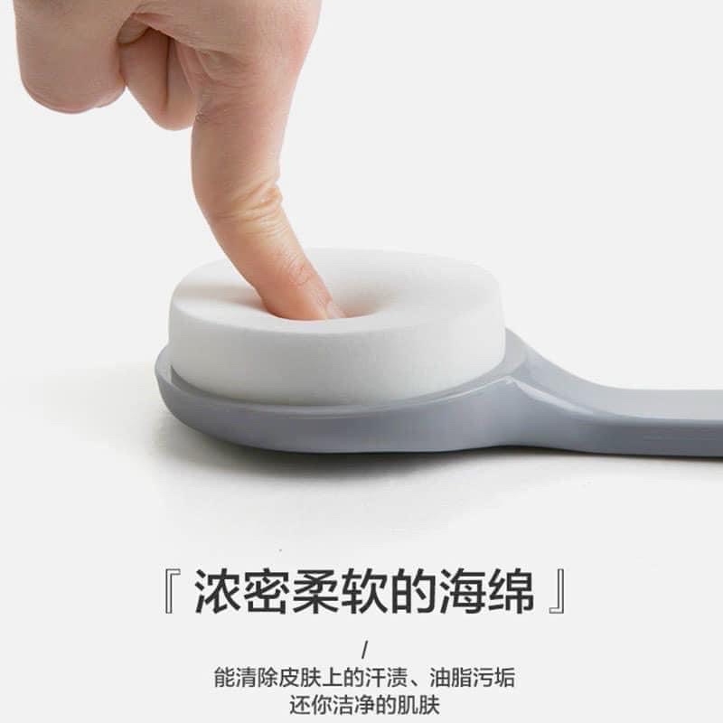 Dụng Cụ Chà Lưng Tẩy Tế Bào Chết, Kì Ghét Siêu Sạch Có Tay Cầm Tiện Lợi