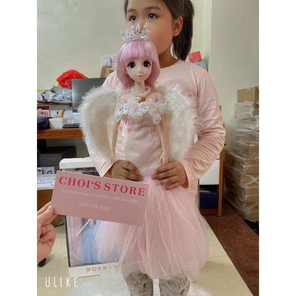 Búp bê thiên thần cao 60cm có cánh, phát nhạc Chưa Có Đánh Giá 0 Đã Bán