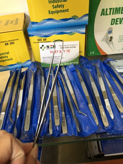 KẸP GẮP CONG  NỈA CONG NHA KHOA NHÍP GẮP CONG NHA KHOA 16cm