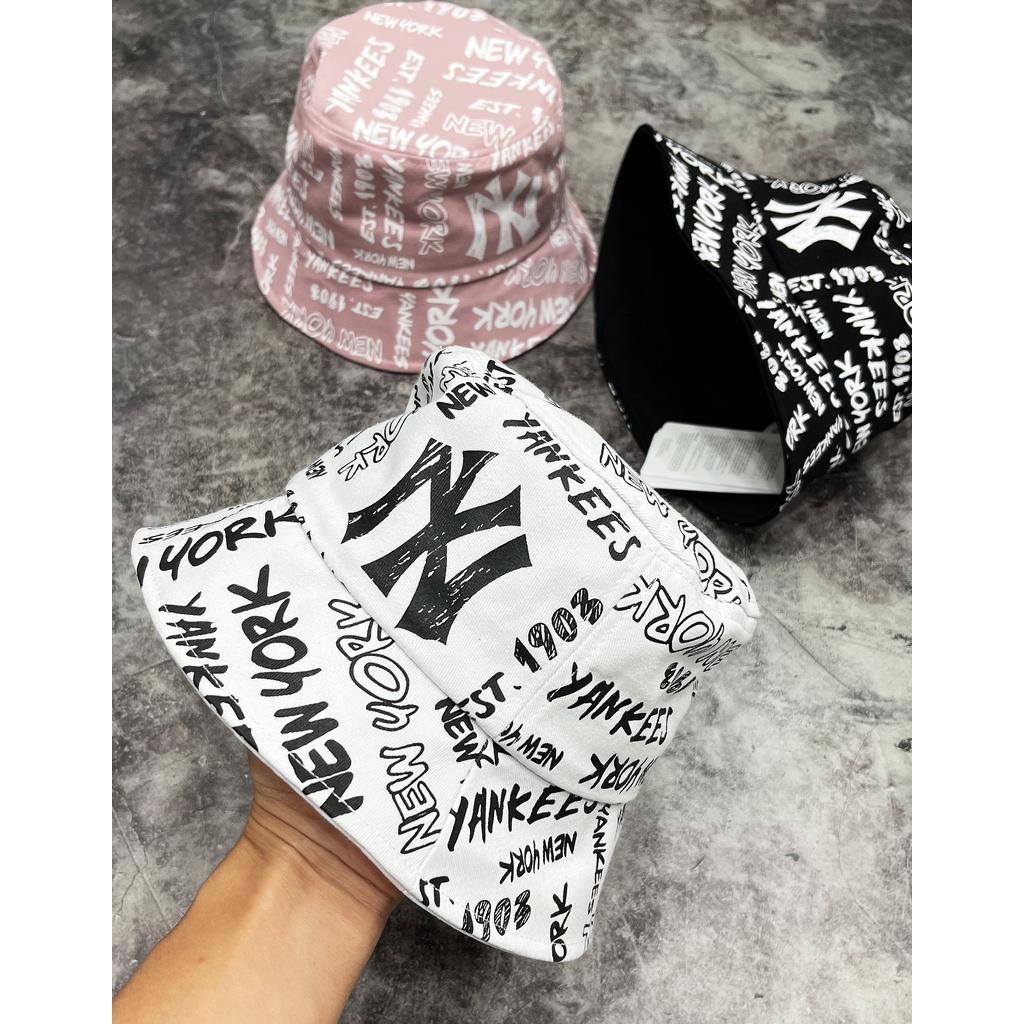 Nón Vành Thời Trang New York Graffiti Bucket Hat N67
