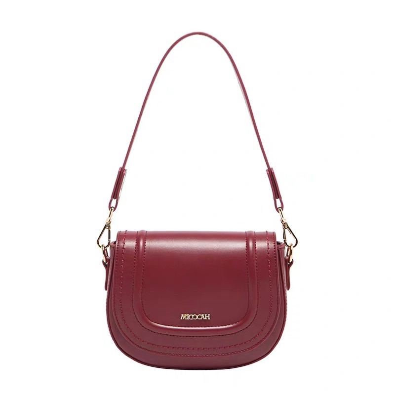 [Túi đeo chéo] [túi kẹp nách nữ] MICOCAH - túi Micocah dáng mini vỏ sò đeo 2 dáng | BigBuy360 - bigbuy360.vn
