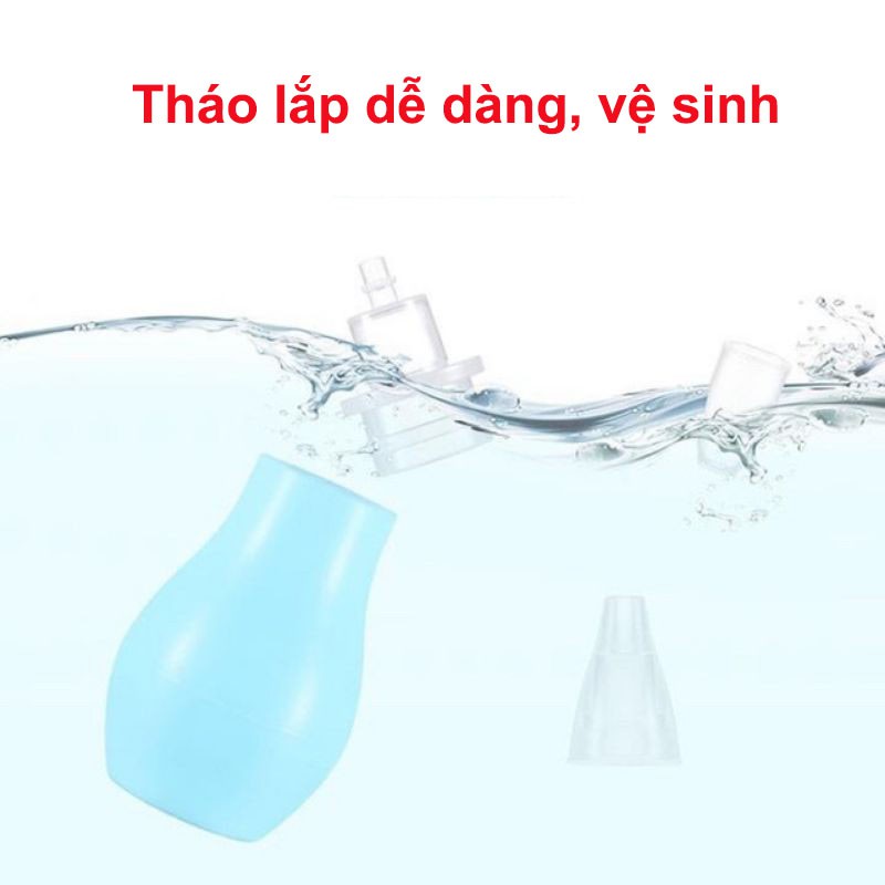 ỐNG BÓP HÚT MŨI AN TOÀN CHO BÉ Silicone