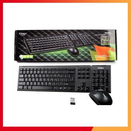 💖💖 Bộ bàn phím chuột không dây Fuhlen A120