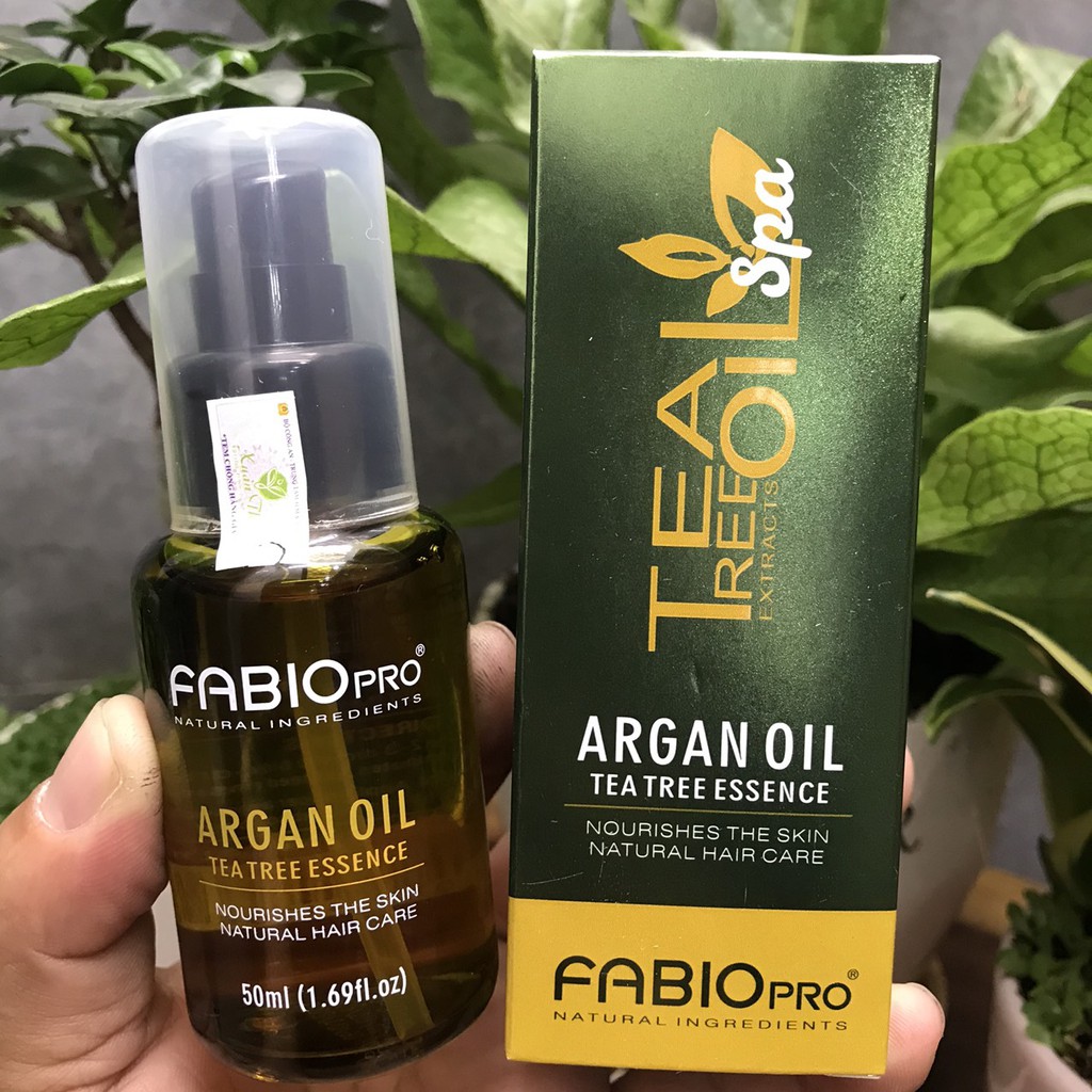 Tinh dầu dưỡng tóc Tea Tree Oil Fabio 50ml