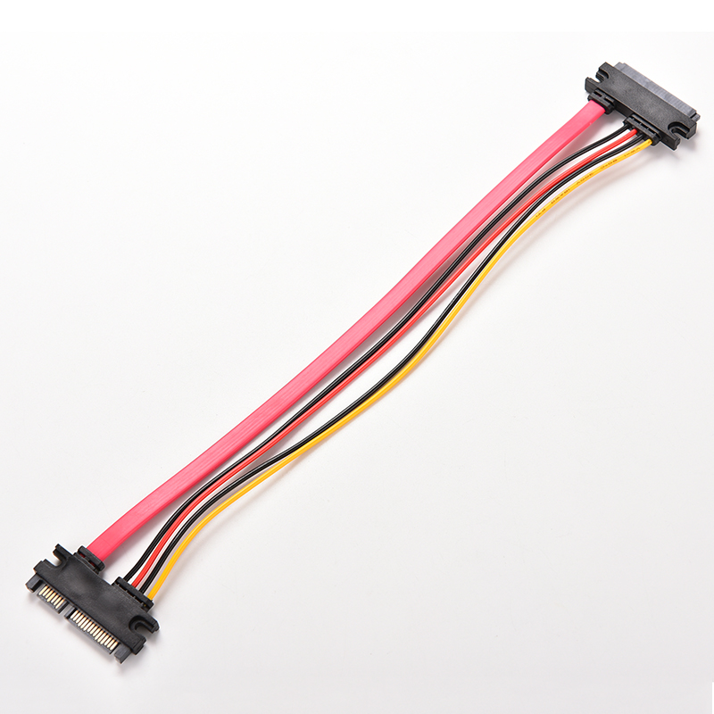 Dây Cáp Mở Rộng 12 Inch Male Sang Female 7 + 15 Pin Sata