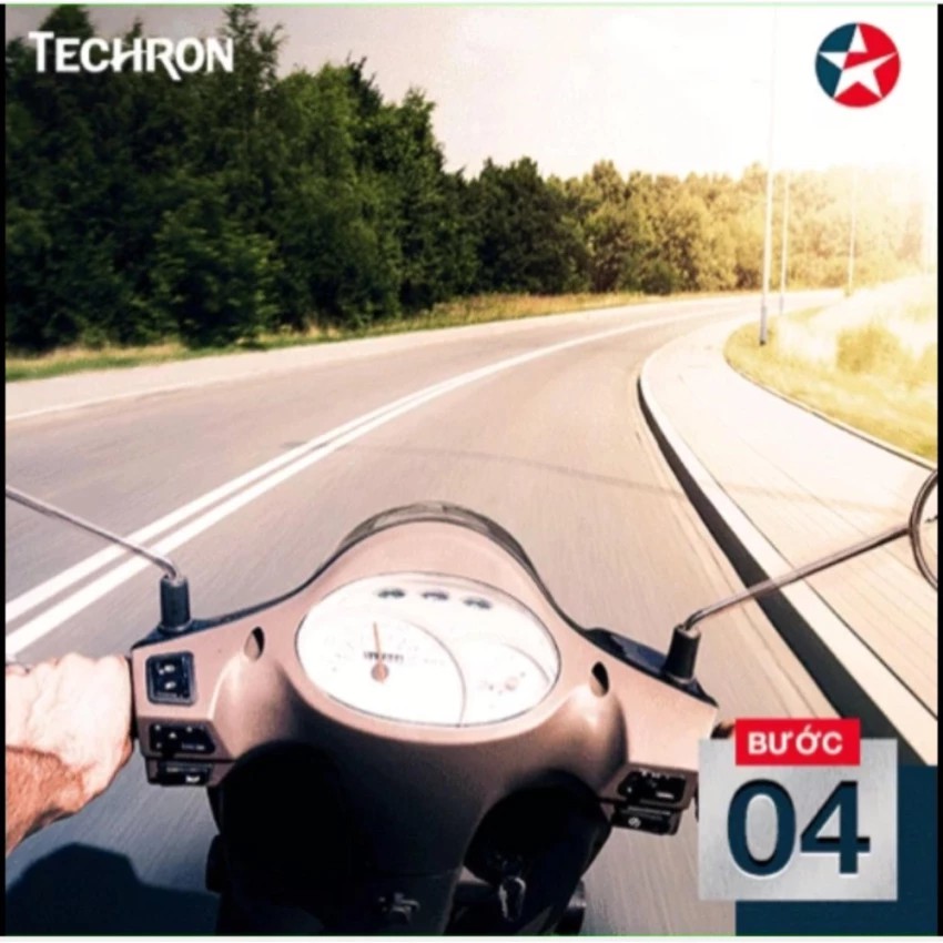 TẨY CẶN CARBON CALTEX TECHRON MOTORCYCLE 75ML