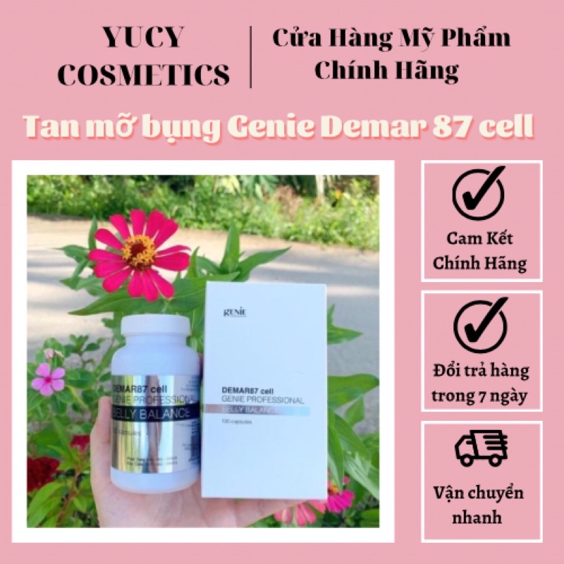 VIÊN UỐNG GIẢM CÂN HỦY MỠ BỤNG BELLY BALANCE GENIE NHẬP KHẨU CHÍNH HÃNG