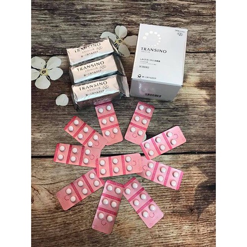 [Hộp Trắng] VIÊN UỐNG HỖ TRỢ GIẢM NÁM TRANSINO