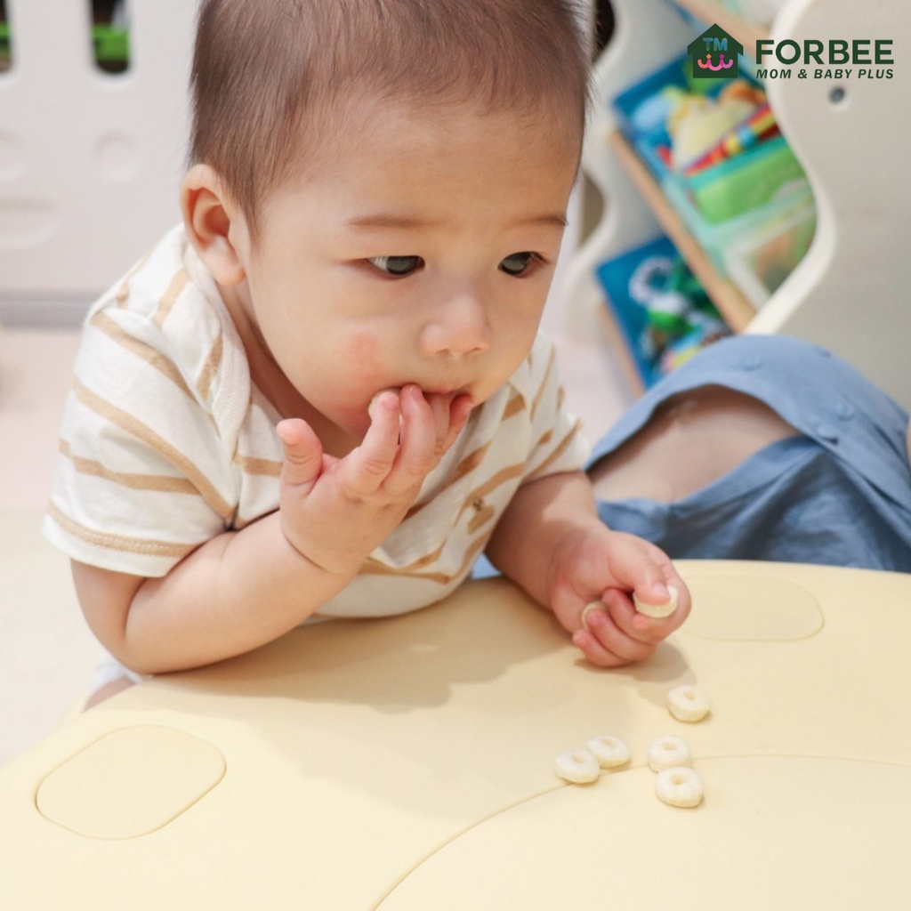 Bánh gạo trái cây Xylitol Naebro PURE EAT - Bánh ăn dặm dạng vòng cho trẻ từ 6 tháng tuổi - FORBEE