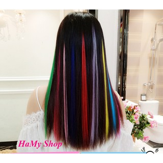 Tóc giả kẹp line đẹp, móc line
