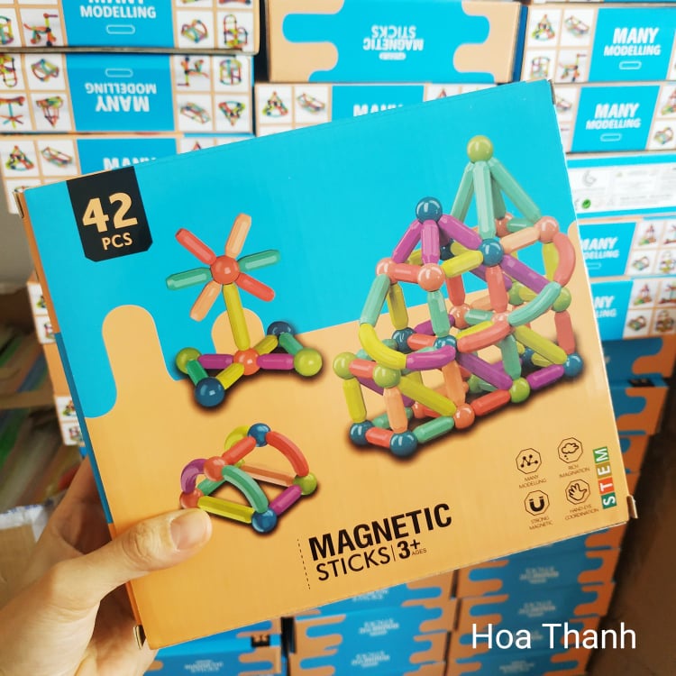 ĐỒ CHƠI NAM CHÂM MAGNETICS STICKS (hàng loại 1)