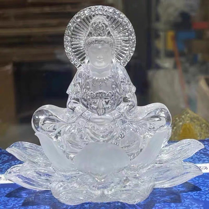 Tượng Phật Bà Quan Âm  Đá Ngọc Lưu Ly 890k