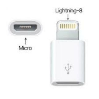 Đầu nối sạc samsung sang iphone