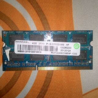 Ram laptop ddr3, ddr3l 4gb buss 1333/1600