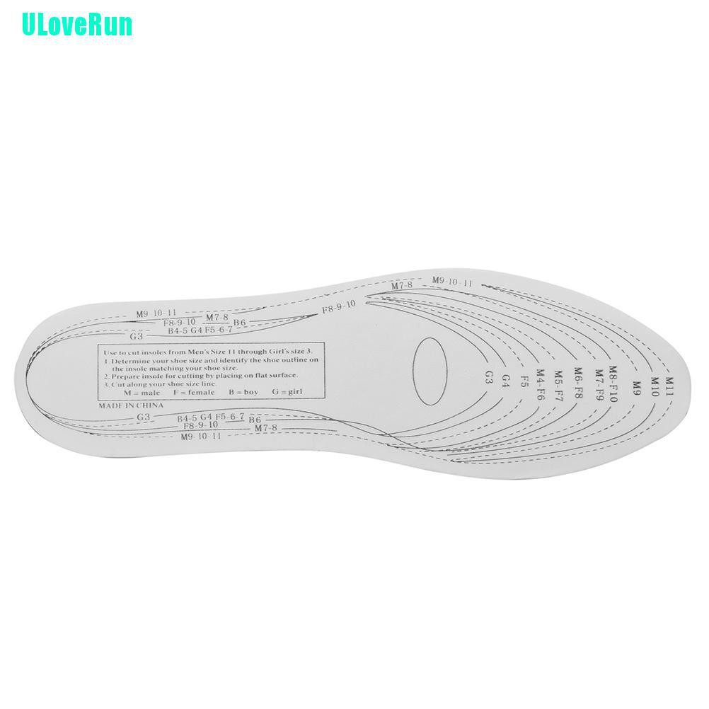 1 Cặp Đế Lót Giày Bằng Cao Su Non Giảm Đau Thoải Mái Dành Cho Nam Và Nữ