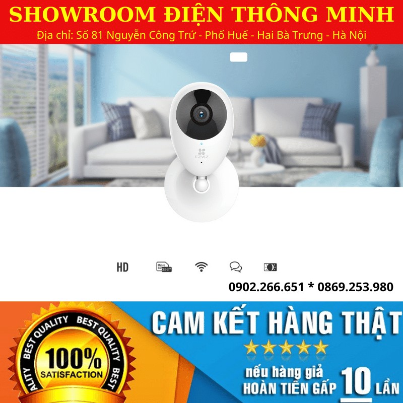 🎥 Camera Wifi Hồng Ngoại EZVIZ C2C 720P * Bảo Vệ Gia Đình Bạn Cả Ngày Lẫn Đêm