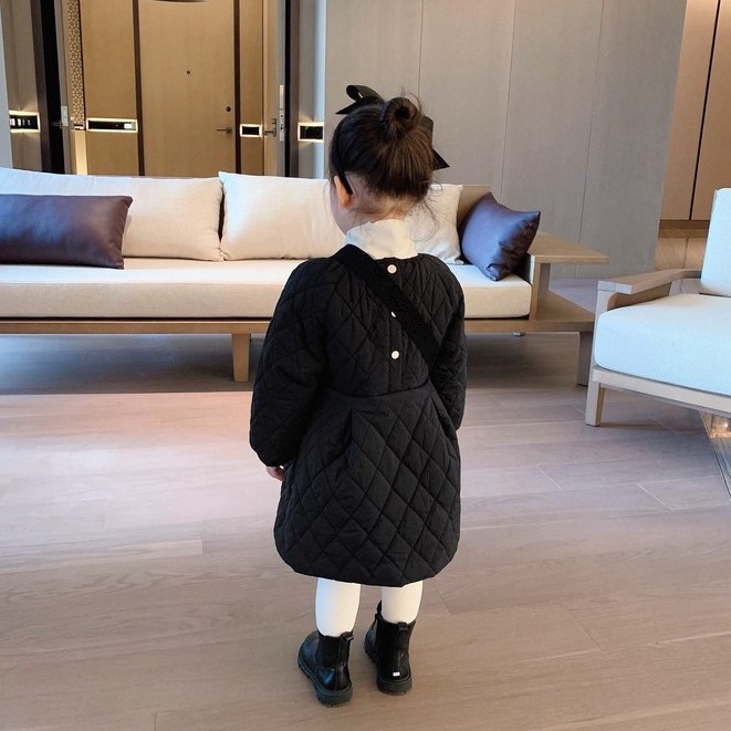Đầm dệt kim + túi thời trang phong cách hàn quốc dành cho bé gái