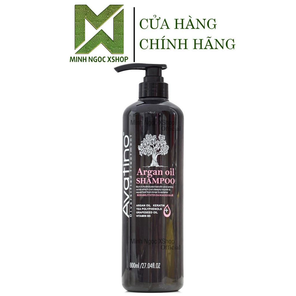 Dầu gội xả phục hồi siêu mượt Avatino Argan Oil 800ML