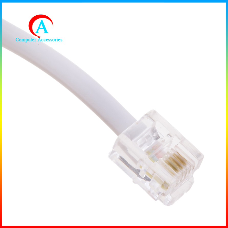 Cáp Chuyển Đổi Rj11 Sang Rj45 Sang Adsl 10 Feet | BigBuy360 - bigbuy360.vn