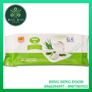 Bánh In Đậu Xanh Dứa 360g [6 BÁNH] Tân Huê Viên| Bánh In Nhân Dứa| Bánh In Sóc Trăng| Ăn Chay| Ăn Vặt - DING DING FOOD