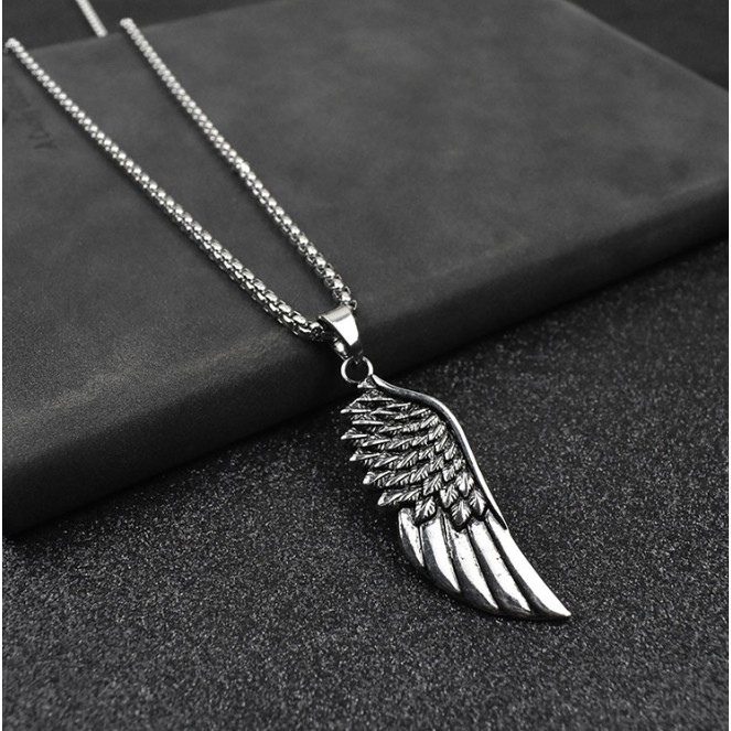 Dây Chuyền Nam Nữ Titan Angel Wing - Vòng Cổ Nam Nữ - [ FREE SHIP ]