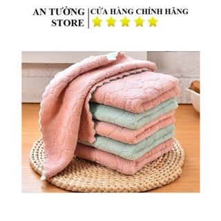 Combo 10 Khăn lau đa năng 2 mặt siêu thấm nước - giao ngẫu nhiên