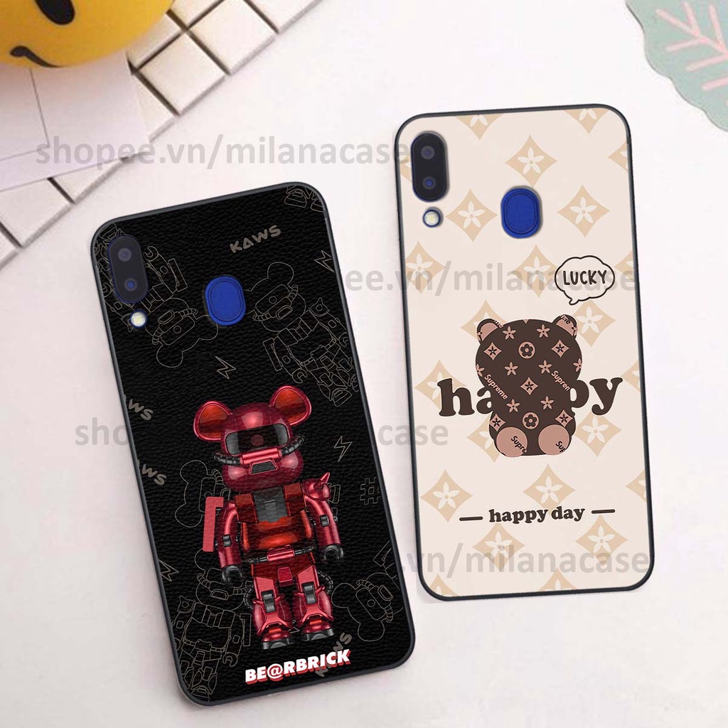 Ốp Samsung M20 / M30 gấu be@rBrick gấu Teddy Kaws siêu đẹp, phong cách, cá tính
