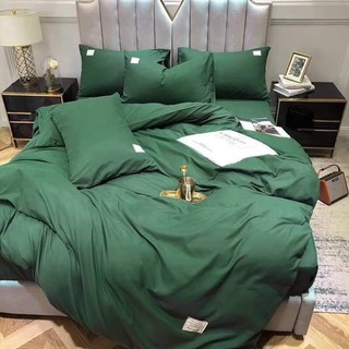 Bộ Chăn Ga Gối Cotton TiCi Chăn Phao 5 Món