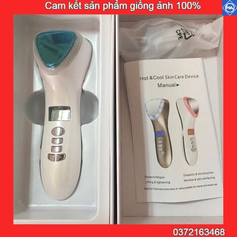 Búa Nóng Lạnh Mini Điện Di Kết Hợp Ánh Sáng Sinh Học (Bua nong lanh mini)