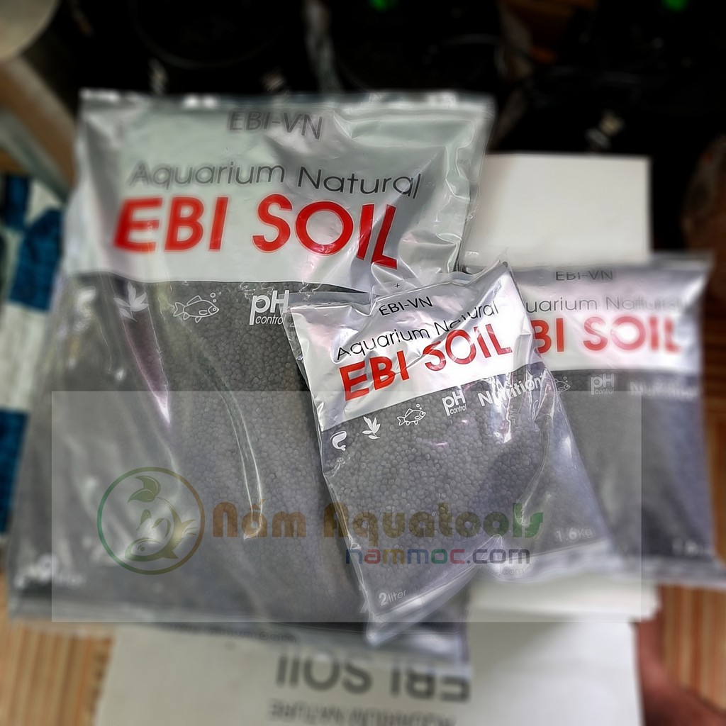 Phân nền Ebi Soil (bao 2 lít)- Phân nền chuyên thuỷ sinh, tép cảnh