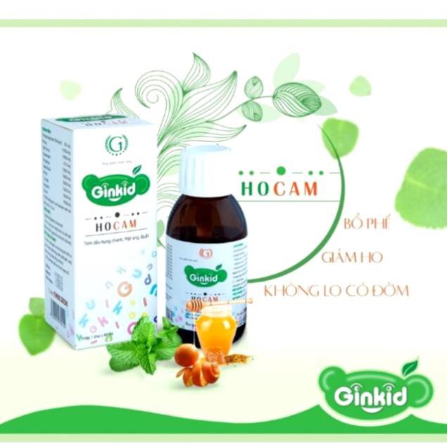 HO CẢM TRẺ EM GINKID Lọ 80ml