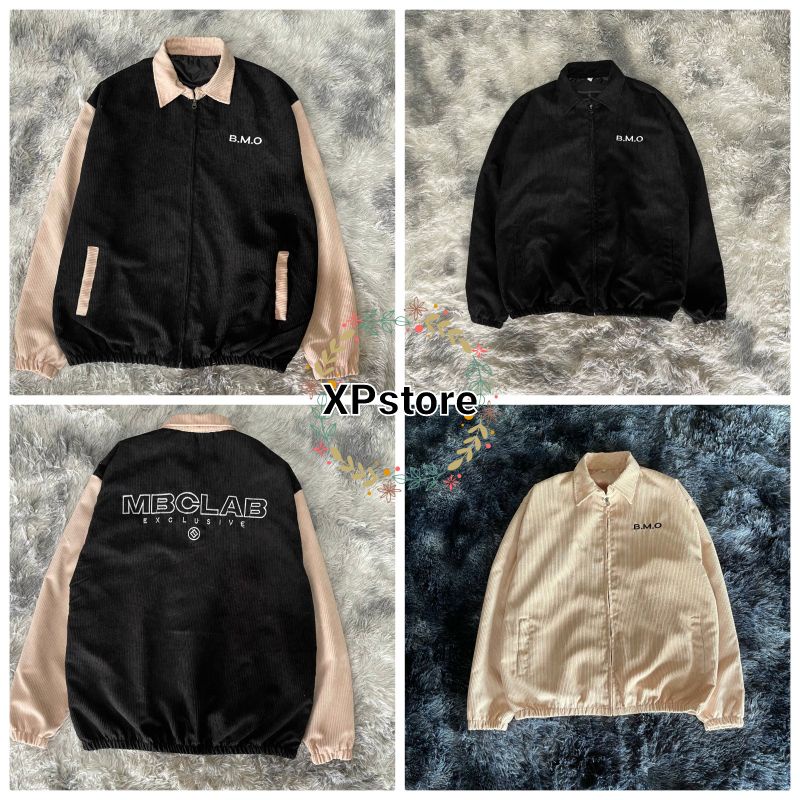XPstore Áo Khoác ullizang BMO Nhung lót dù form đẹp (Ảnh thật)