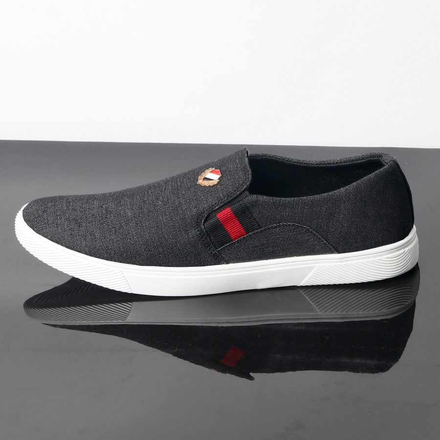 Giày lười vải nam GauNau GN214 3 màu bền đẹp, Giày lười trung niên