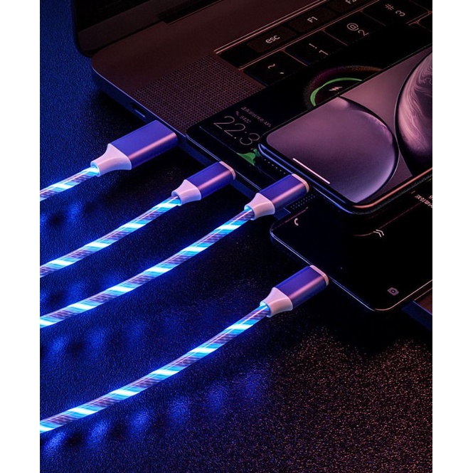 Cáp Sạc Chạy Led Cổng Iphone,,,,