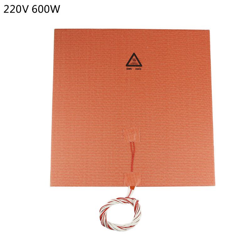 Rx Đệm Nhiệt Silicon 400x400mm 220v 600w Cho Máy In 3d