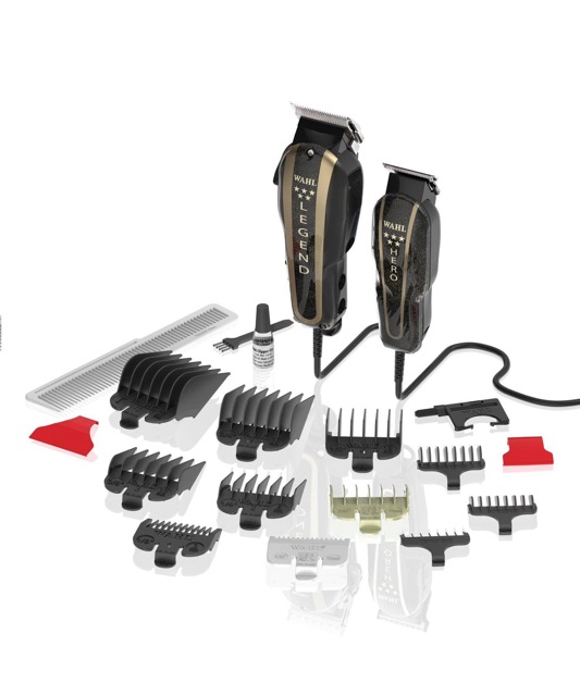 Combo barber tông đơ Legend & Hero