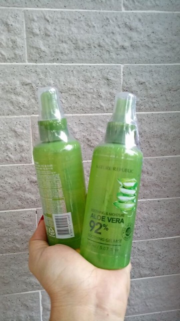 Sale 28% Xịt Khoáng Lô Hội Nature Republic Soothing & Moisture Aloe Vera 92% Soothing Gel Mist (150ml) | BigBuy360 - bigbuy360.vn