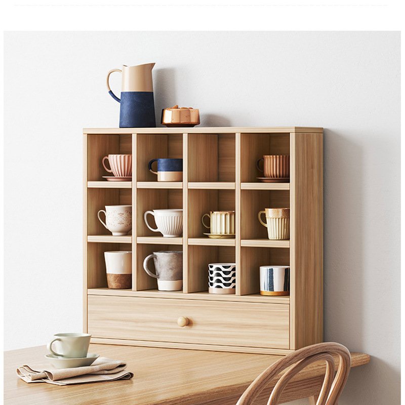 KỆ ĐỂ LY SIÊU CUTE, màu sắc đa dạng kích thước phù hợp cho các loại cốc và ly, lắp ráp đơn giản, kích thước kệ 60x45x17