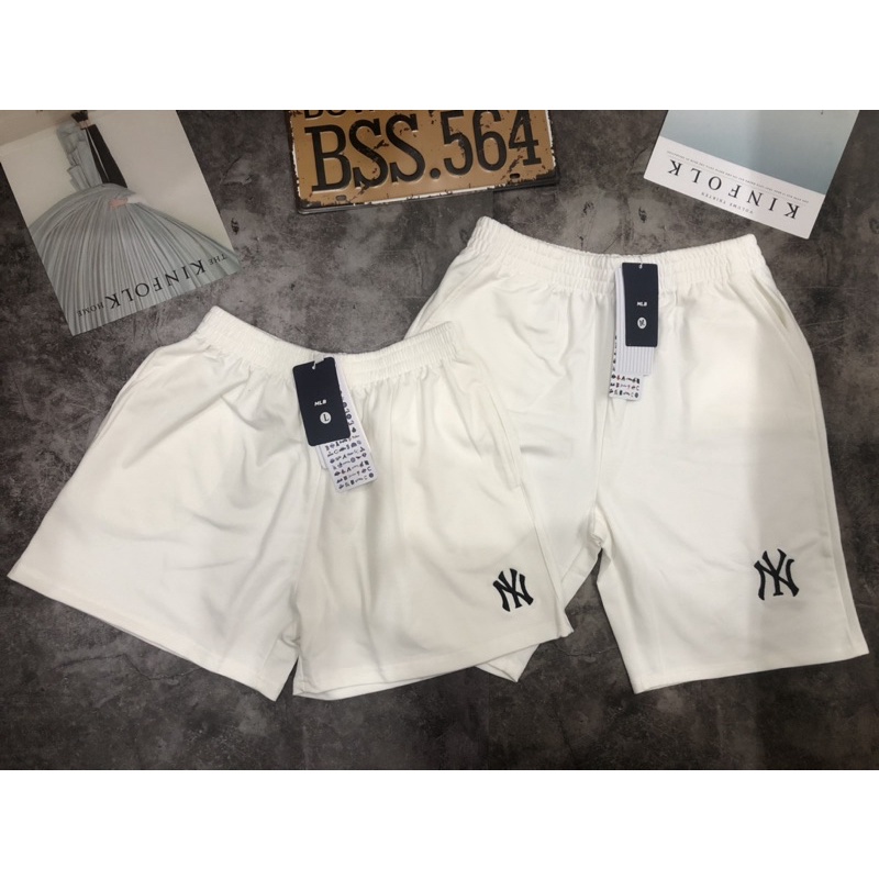 Quần Short Nữ Thêu Logo Trắng/Đen/Xanh/Tím/Hồng/Cam