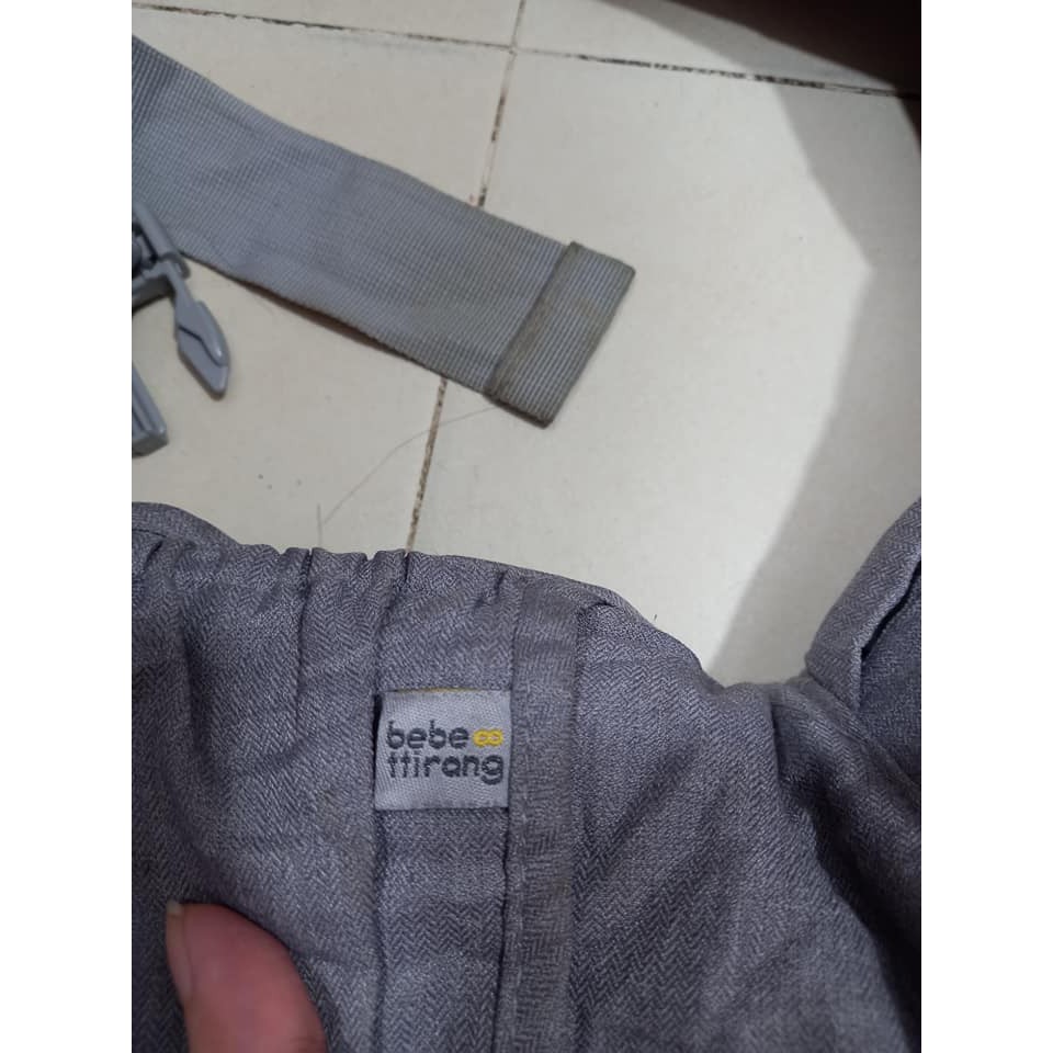 Địu ngồi bebe ttirang xám cho bé ms17