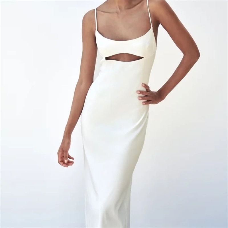 Đầm Vải Lanh Dáng Ôm Thiết Kế Xẻ Tà Thời Trang Mùa Hè 2022 Mới Cho Nữ 7385219