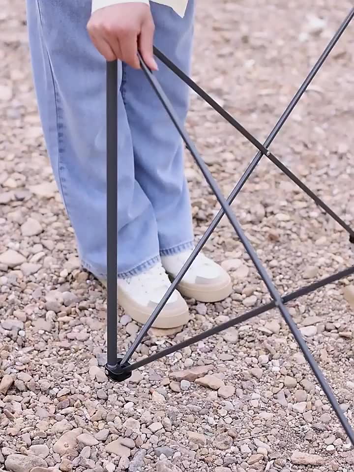 Bàn camping dạng cuốn, bàn gấp gọn hợp kim nhôm, bàn cắm trại du lịch ngoài trời, bàn ghế picnic siêu tiện | BigBuy360 - bigbuy360.vn