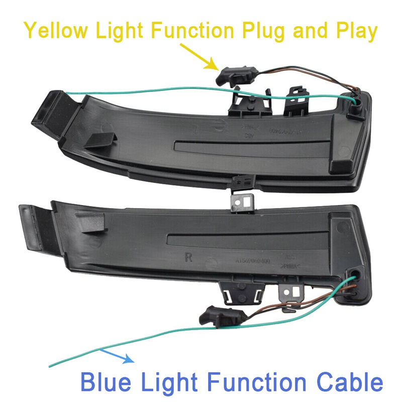Đèn LED Nhấp Nháy Báo Rẽ Gắn Gương Chiếu Hậu Màu Hổ Phách Cho Mercedes-Benz W221 W212 W204 W246