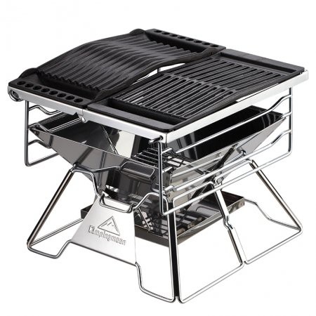 Campingmoon Khay nướng campoutvn BBQ W3 chống dính, dùng cho bếp nướng