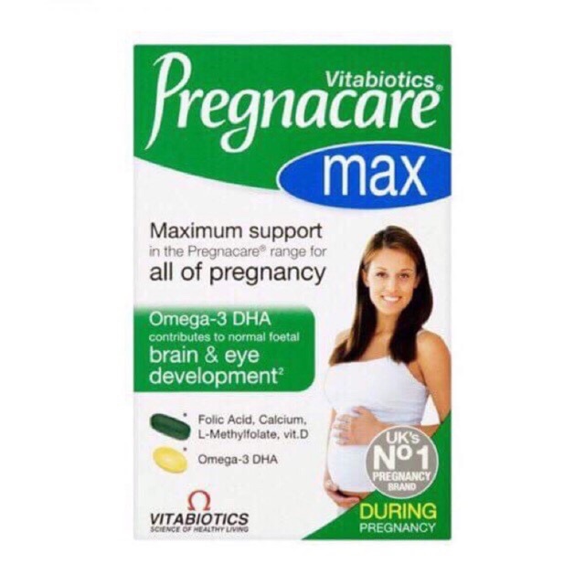 Vitamin tổng hợp bầu Pregnacare Max - 84v Chuẩn Xách tay UK