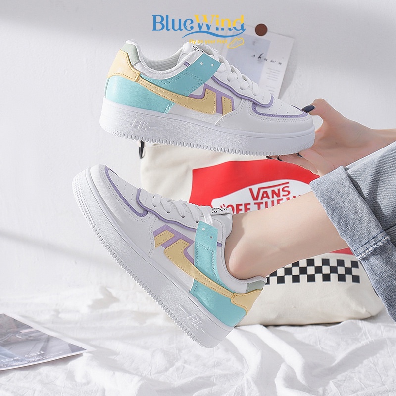 Giày Nữ JD1 Sắc Màu Phong Cách Ulzzang Hàn Quốc BLUEWIND 68792 | BigBuy360 - bigbuy360.vn