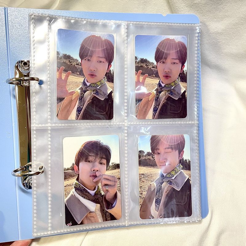 Sổ Còng Binder Cuốn Album Ảnh 2 Lỗ Khổ A5 DIY Tiện Dụng