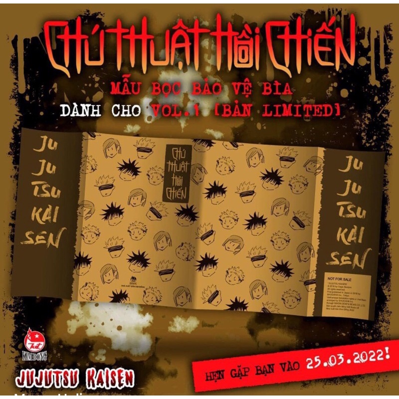 Chú thuật hồi chiến vol 1 limited